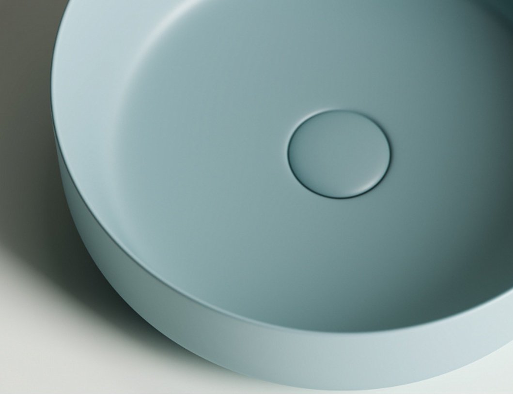 Раковина Ceramicanova CN6022MLG накладная круглая 39, санфарфор