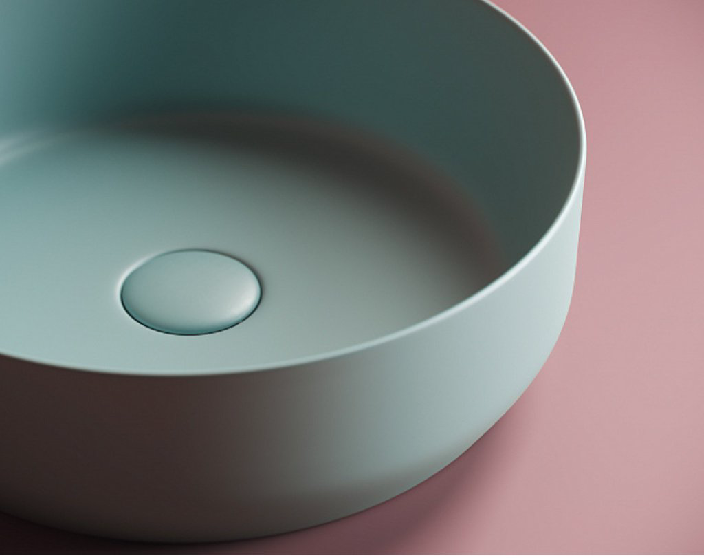 Раковина Ceramicanova CN6022MLG накладная круглая 39, санфарфор купить,247400