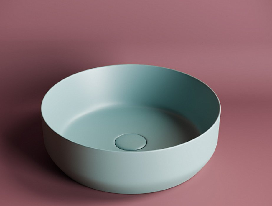Раковина Ceramicanova CN6022MLG накладная круглая 39, санфарфор