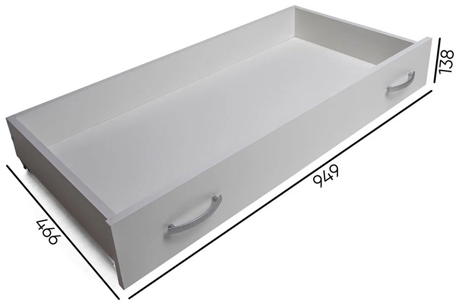 Кровать Doma Виктория New 80x200см белая купить,NaN