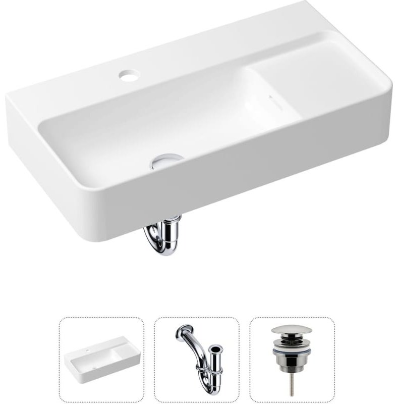 Раковина Lavinia Boho Bathroom Sink 21520489 накладная прямоугольная 31, санфарфор купить,NaN