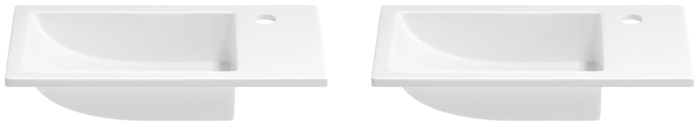 Раковина Wellsee WC Area 151805001 подвесная прямоугольная 25, фаянс купить,NaN