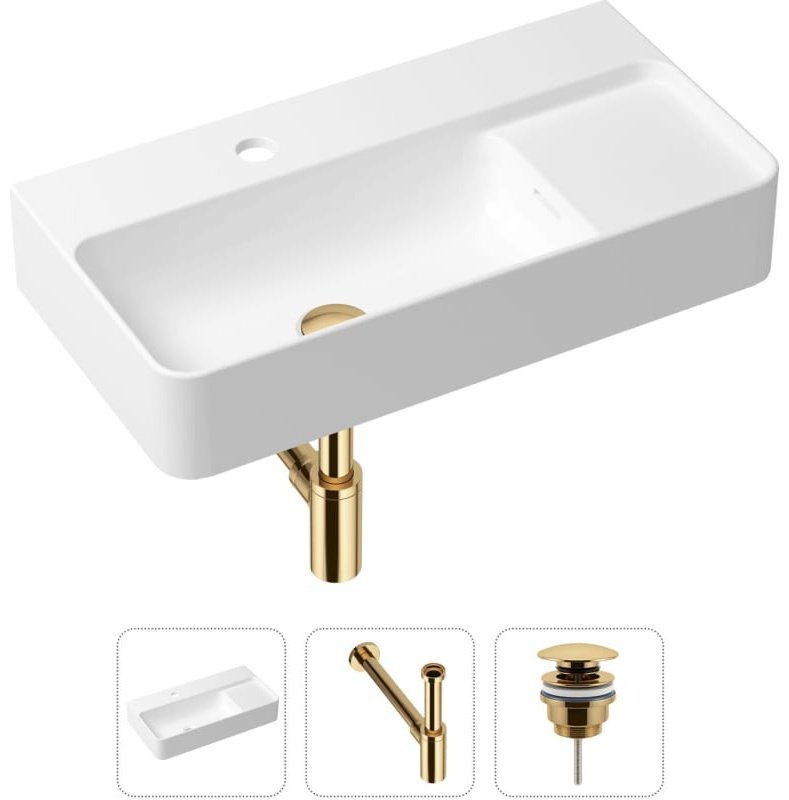 Раковина Lavinia Boho Bathroom Sink 21520497 накладная прямоугольная 31, санфарфор купить,NaN