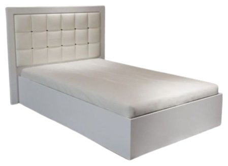 Кровать Doma TUR-90 90x200см с матрасом белая купить,NaN