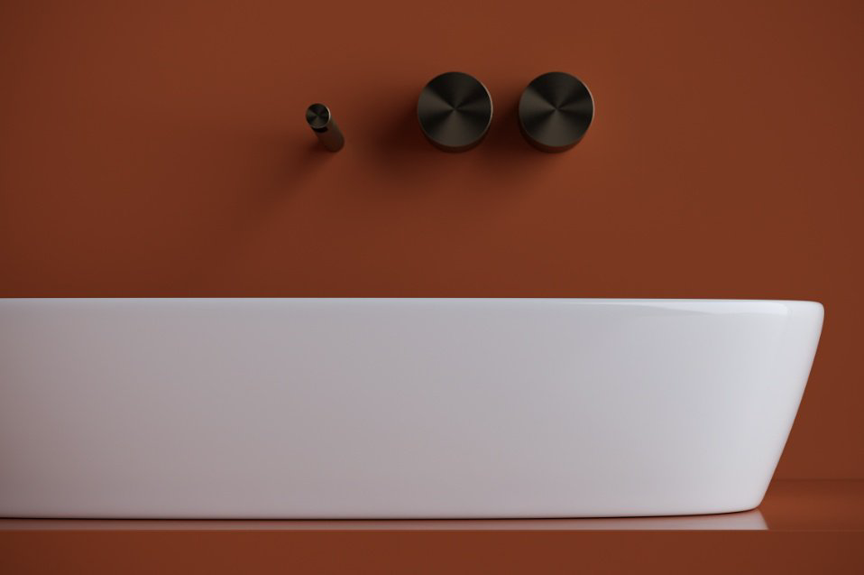 Раковина Ceramicanova CN5040 накладная овальная 70, санфарфор купить,190600
