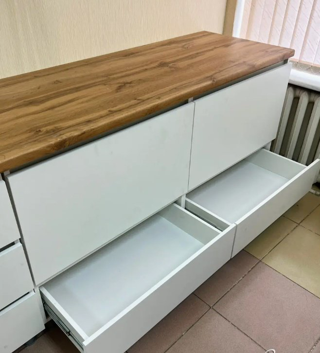 Кухонный гарнитур DOMA , 200x216х60 см, ЛДСП, белый купить,NaN
