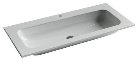 Раковина Ceramicanova CN7013 накладная прямоугольная 45.7, мрамор