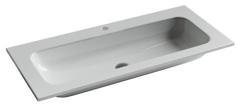 Раковина Ceramicanova CN7013 накладная прямоугольная 45.7, мрамор