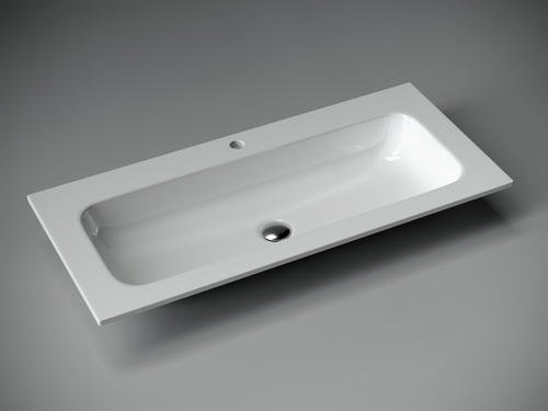 Раковина Ceramicanova CN7013 накладная прямоугольная 45.7, мрамор