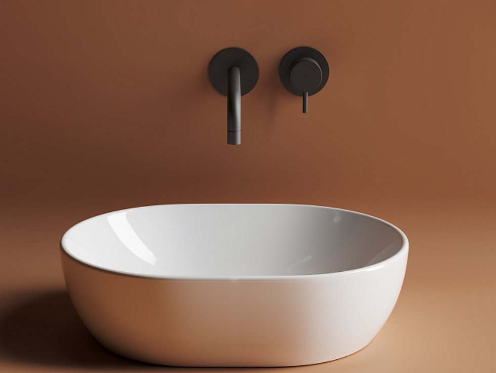 Раковина Ceramicanova CN6019 накладная овальная 48, санфарфор