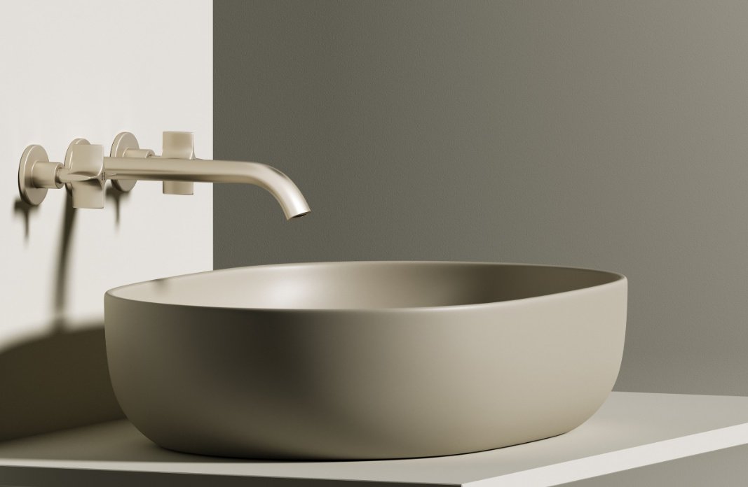Раковина Ceramicanova CN6047MC накладная овальная 60, санфарфор купить,NaN