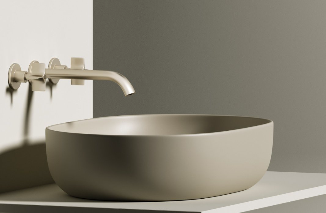 Раковина Ceramicanova CN6047MC накладная овальная 60, санфарфор купить,NaN