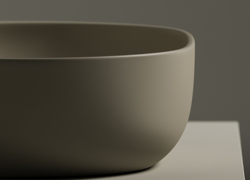 Раковина Ceramicanova CN6047MC накладная овальная 60, санфарфор купить,NaN