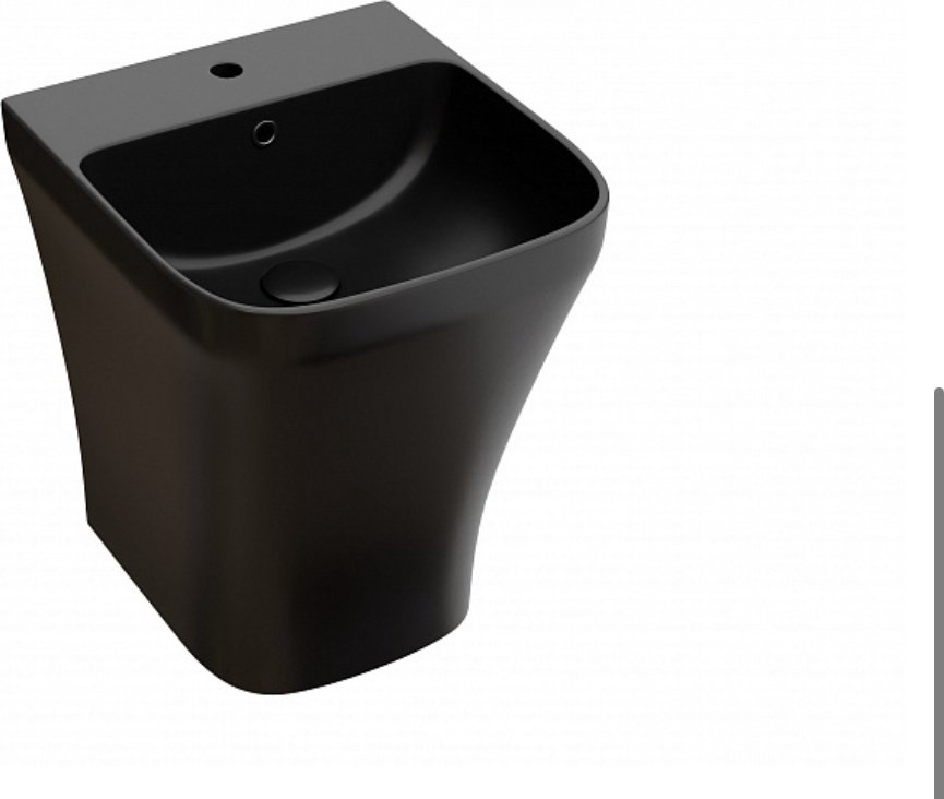Раковина Ceramicanova CN6067MB подвесная прямоугольная 36, санфарфор купить,628442