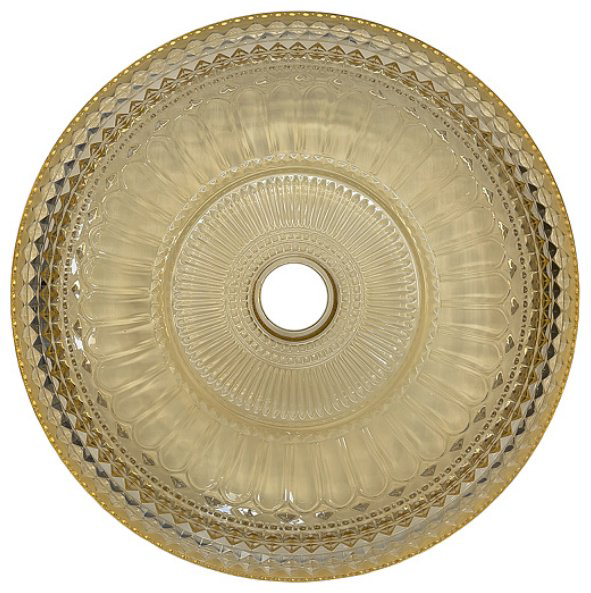 Раковина Comforty CF21207 накладная круглая 44, стекло купить,173428