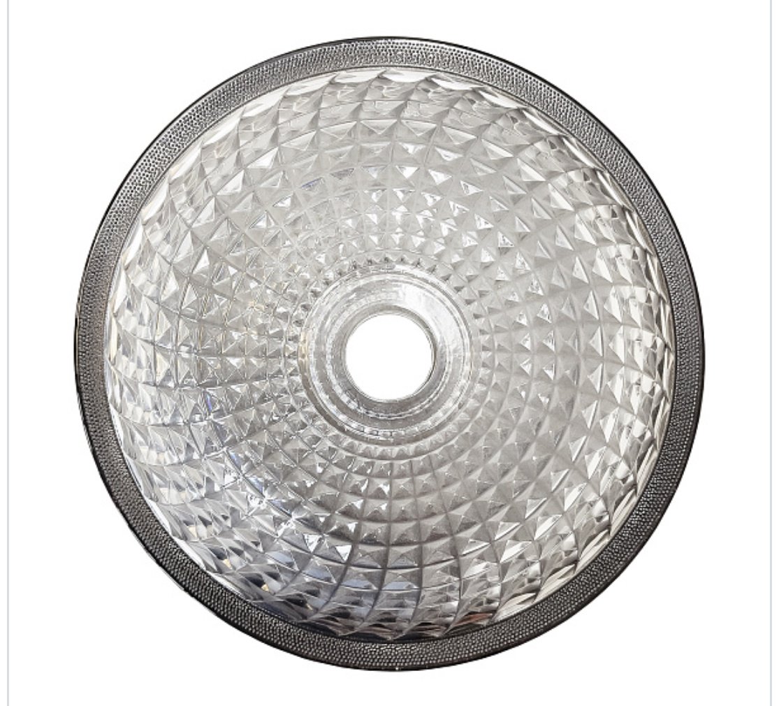 Раковина Comforty CF26016 накладная круглая 42, стекло