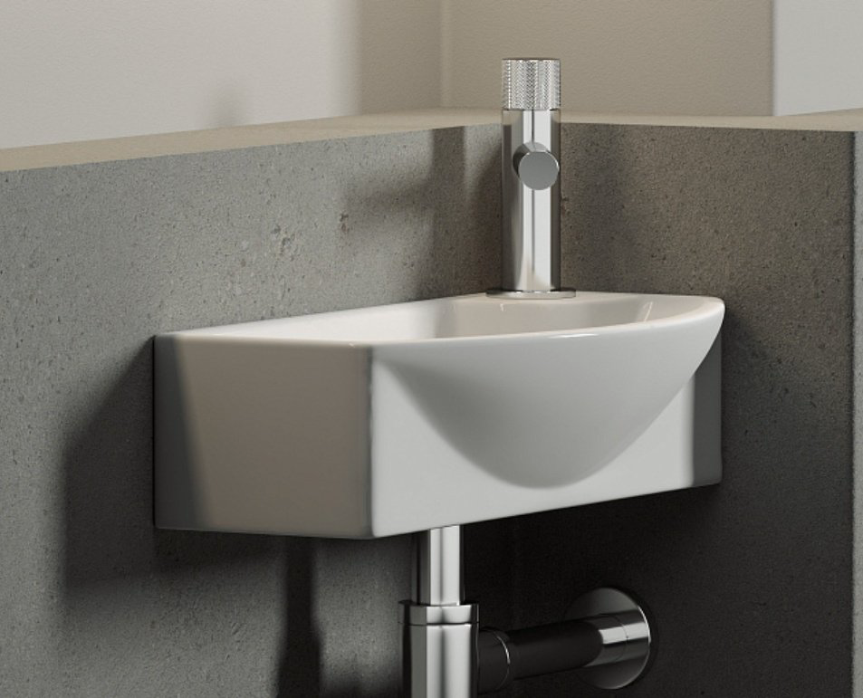 Раковина Ceramicanova CN6038L накладная прямоугольная 45, санфарфор купить,129350