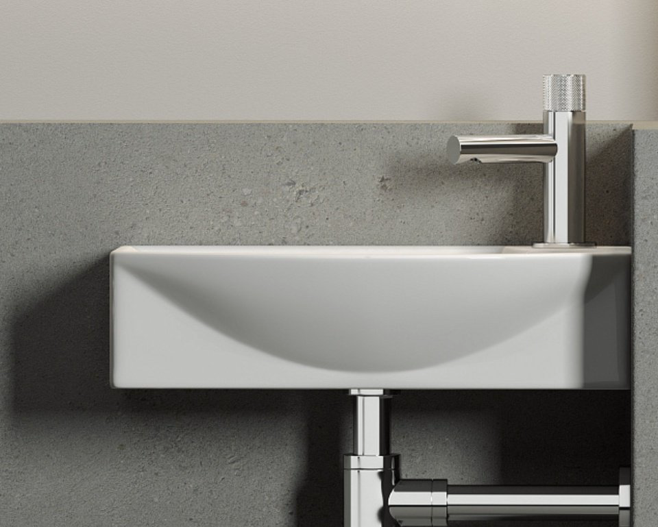 Раковина Ceramicanova CN6038L накладная прямоугольная 45, санфарфор купить,129350