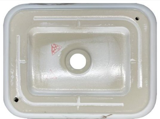 Раковина Comforty N78109MWY-2 накладная прямоугольная 50, санфарфор купить,104077