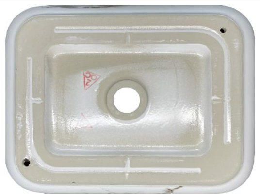 Раковина Comforty N78109MWY-2 накладная прямоугольная 50, санфарфор купить,104077