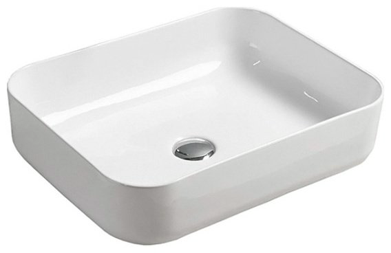 Раковина Comforty T-Y9378 накладная прямоугольная 39, санфарфор купить,72038