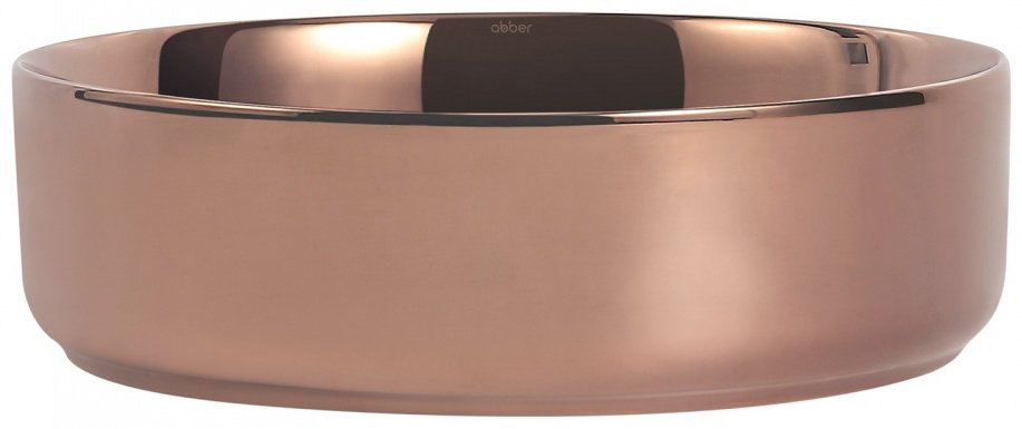Раковина Abber Bequem AC2109RG накладная круглая 40 см, фаянс купить,86700