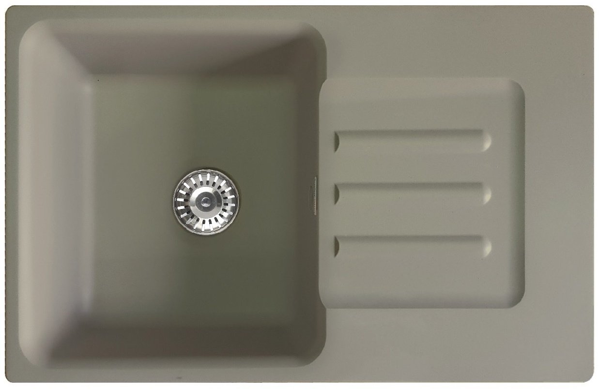 Кухонная мойка GranFest SM680 врезная 68.1х43х16.5 см, искусственный камень