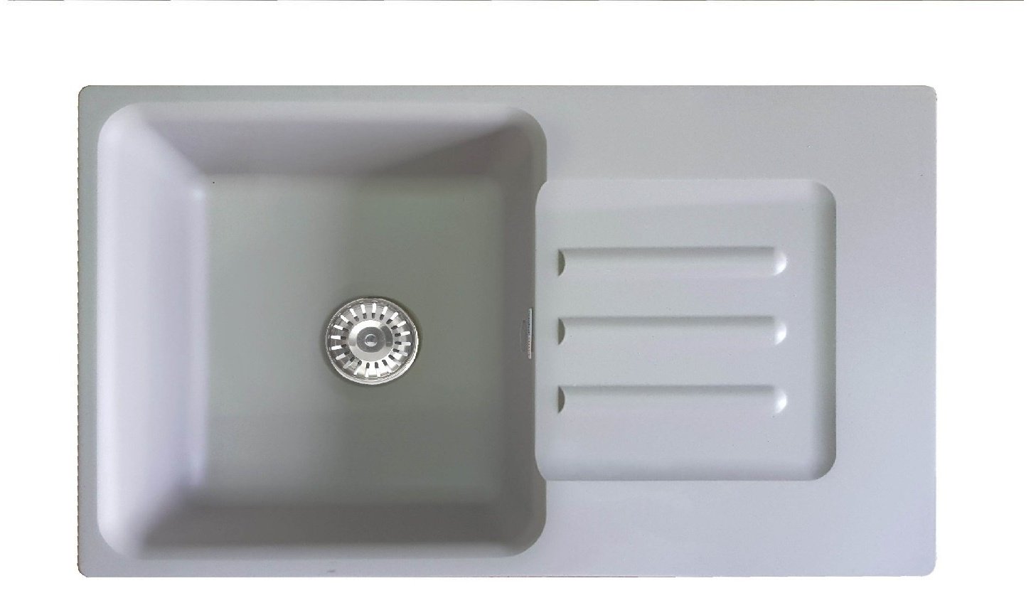 Кухонная мойка GranFest SM680 врезная 68.1х43х16.5 см, искусственный камень