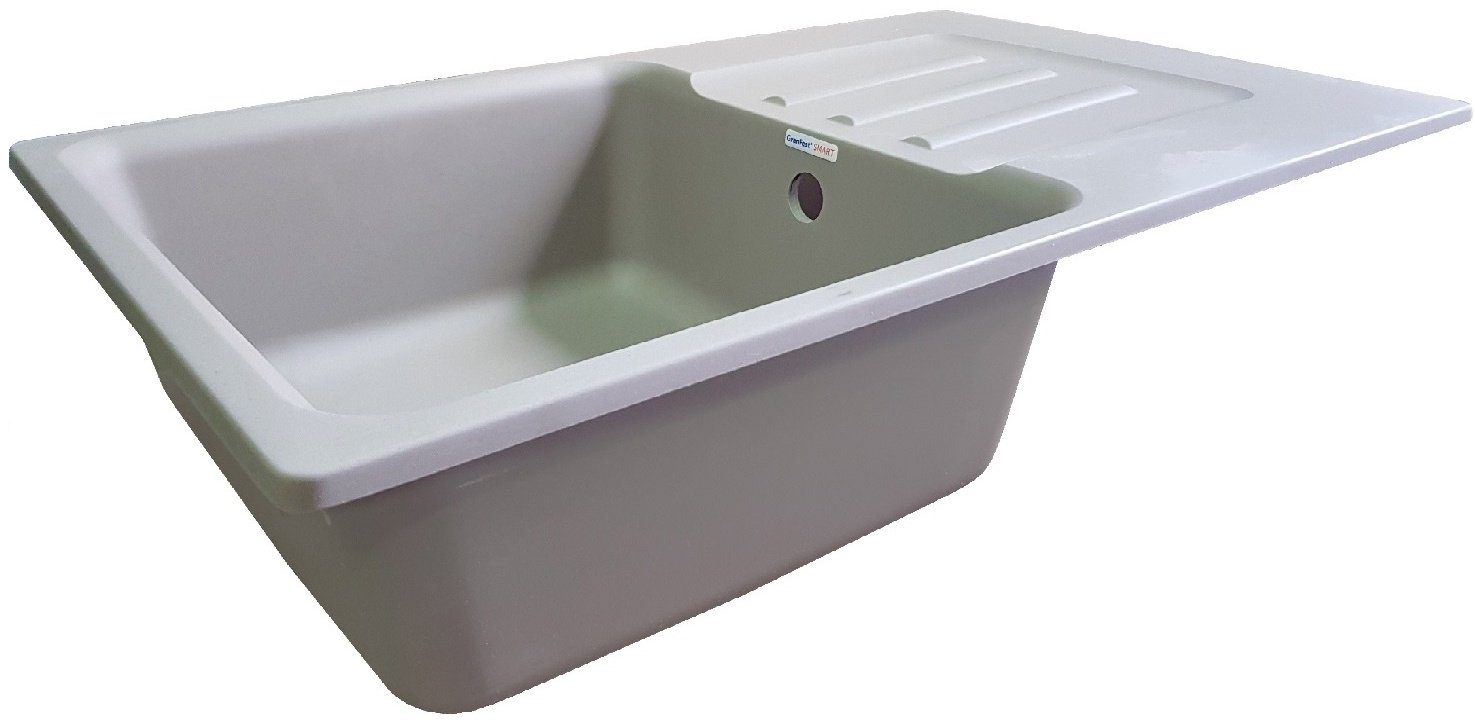 Кухонная мойка GranFest SM680 врезная 68.1х43х16.5 см, искусственный камень