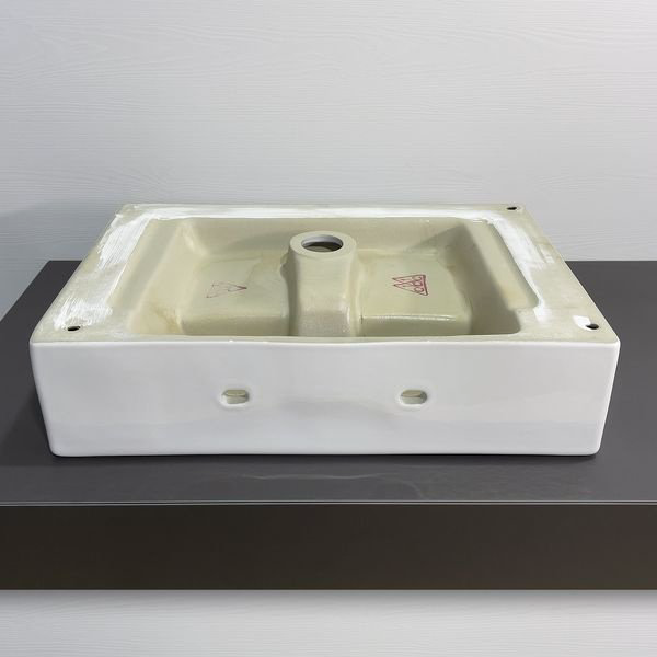 Раковина Comforty 7657D накладная прямоугольная 35, санфарфор купить,65570