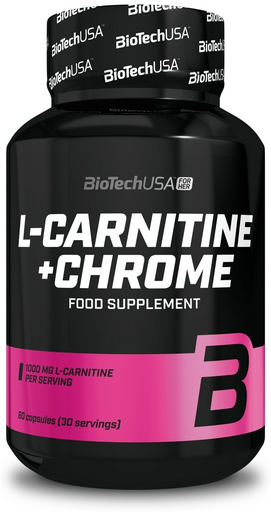 Жиросжигатель BioTech USA L-Carnitine + Chrome 60шт