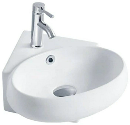 Раковина GID-ceramic N9359 подвесная угловая 36, керамика