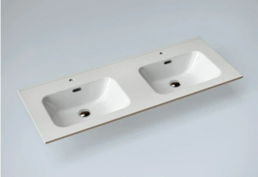 Раковина GID-ceramic 90120S врезная прямоугольная 121, керамика
