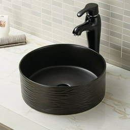Раковина накладная 41 см MELANA MLN-70780A-CBK-M (A091L-CBK-M)