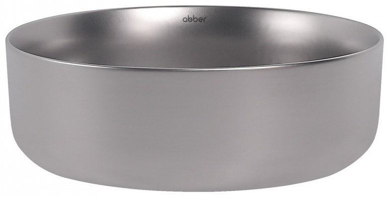 Раковина накладная 36 см Abber Bequem AC2108MS