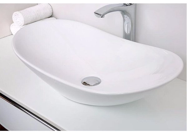 Раковина Comforty 7811A накладная овальная 36, санфарфор купить,NaN