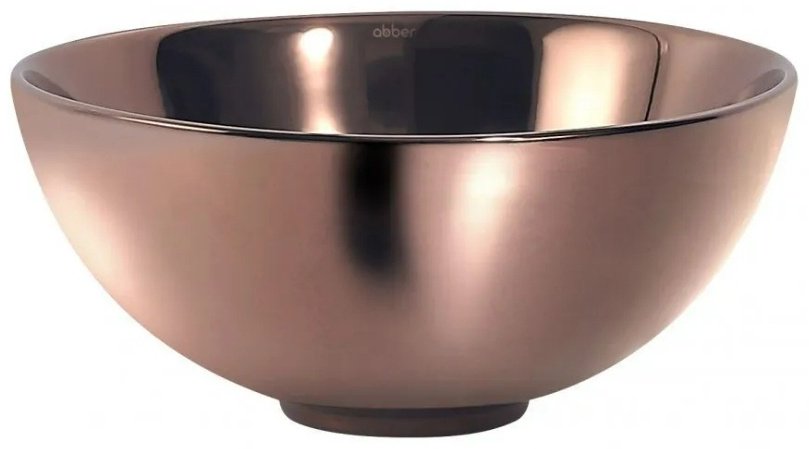 Раковина Abber Bequem AC2106RG накладная круглая 32 см, фаянс