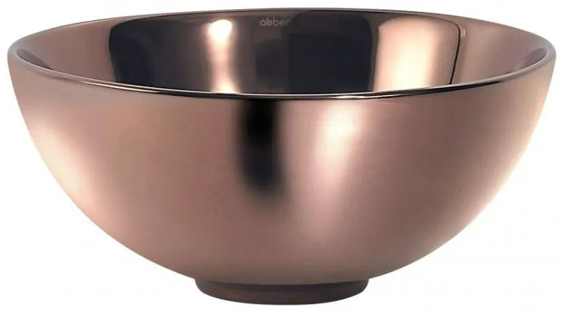 Раковина Abber Bequem AC2106RG накладная круглая 32 см, фаянс