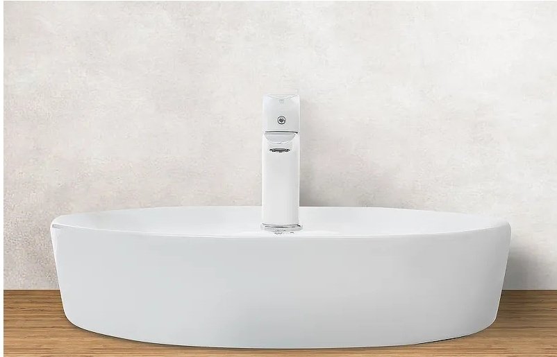 Раковина WeltWasser WW ELBACH 3204 накладная круглая 46 см, фаянс