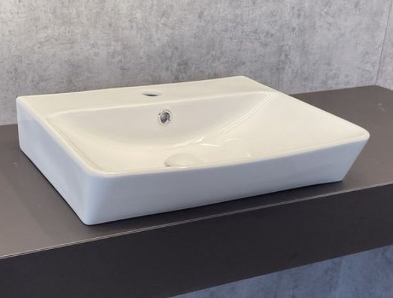 Раковина Comforty 9055RA-50 накладная прямоугольная 50, санфарфор