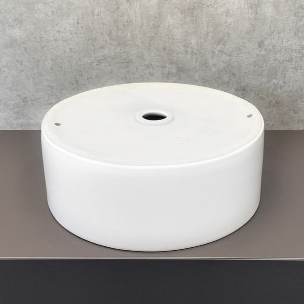 Раковина Comforty 7078A накладная круглая 40.5, санфарфор купить,38606