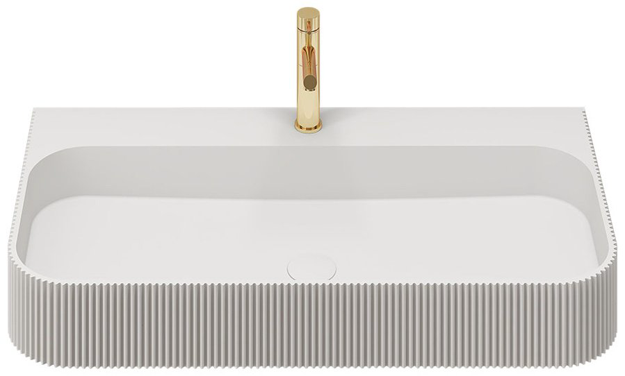 Раковина Vincea VWB-6SG90MW подвесная прямоугольная 90, искусственный камень купить,404400