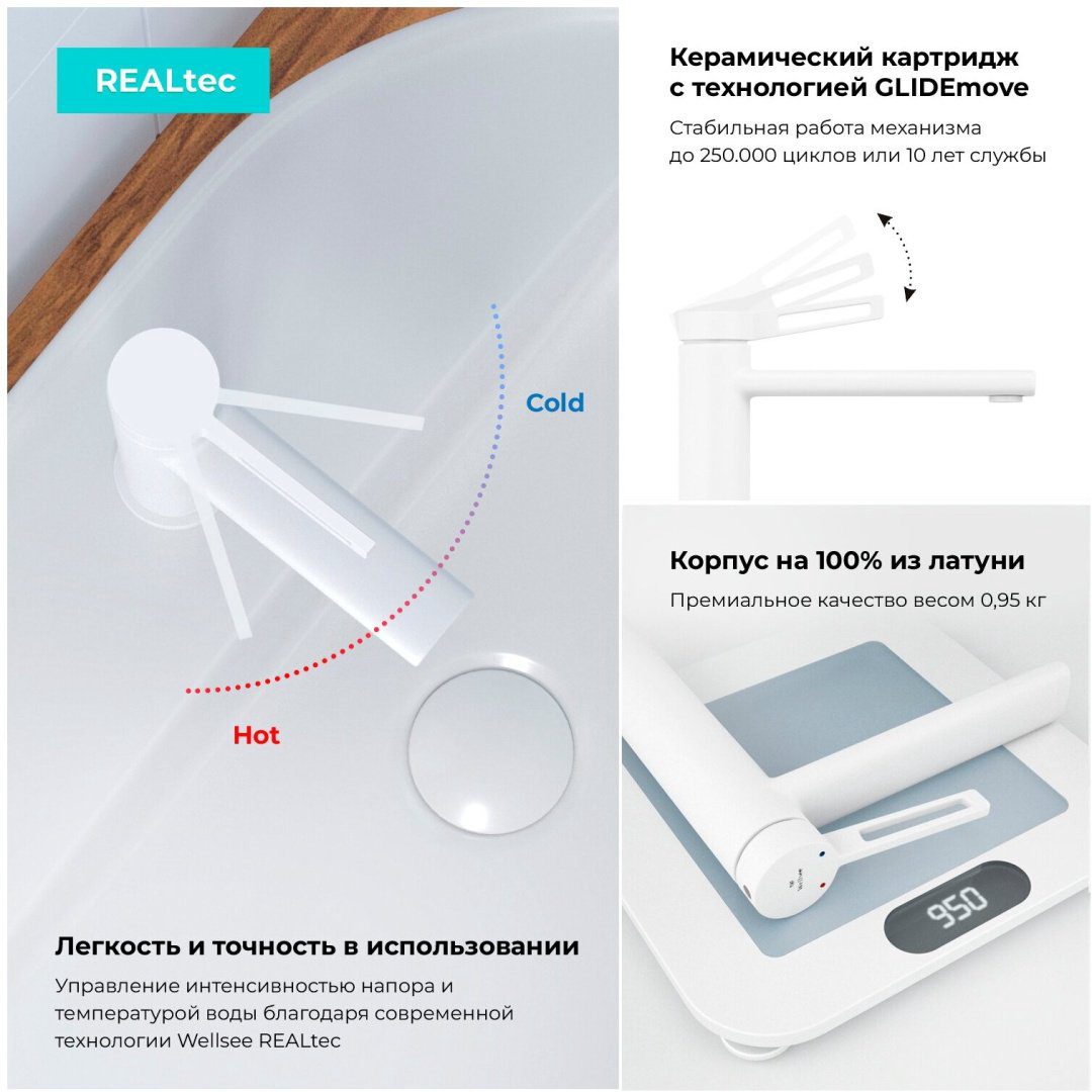 Раковина Wellsee 201000955 Eclatant 2.0 накладная прямоугольная 45, керамика купить,NaN