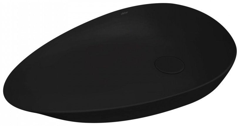 Раковина Abber Bequem AC2117MB накладная нестандартная 36, фаянс