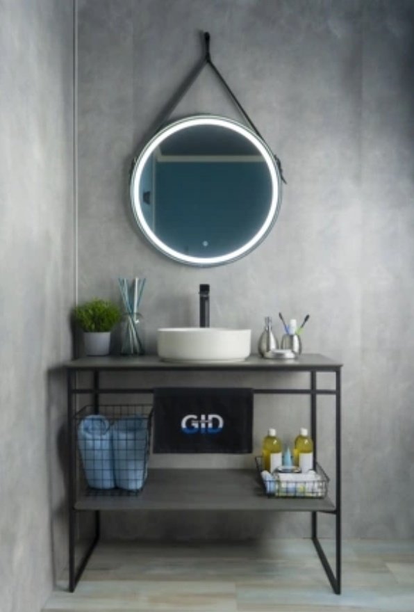 Раковина GID-ceramic D1357h028 накладная круглая 36, керамика купить,NaN