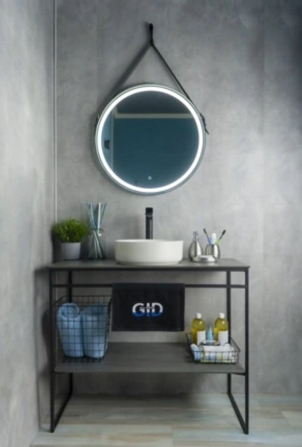 Раковина GID-ceramic D1357h028 накладная круглая 36, керамика купить,NaN