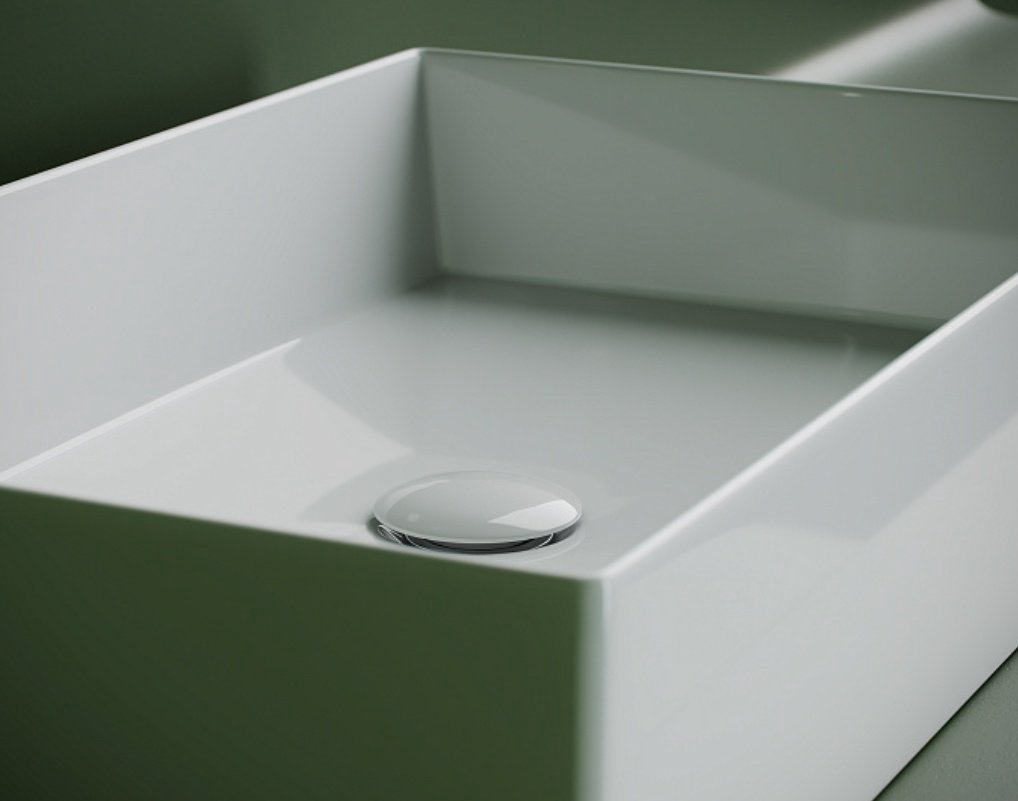 Раковина Ceramicanova CN6070 накладная прямоугольная 60, санфарфор купить,212900
