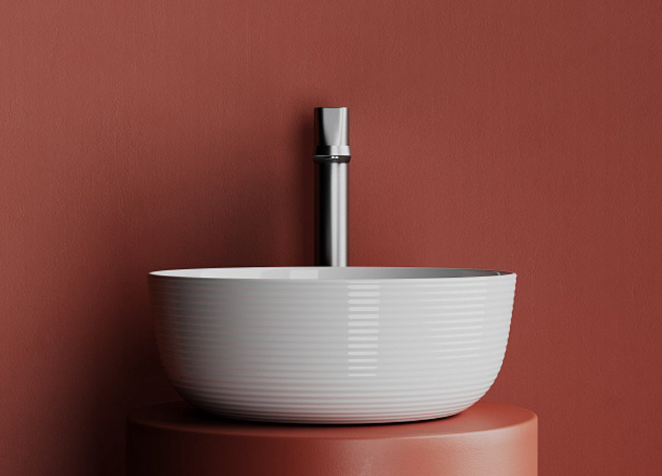 Раковина Ceramicanova Element CN6073 накладная круглая 35, санфарфор купить,NaN