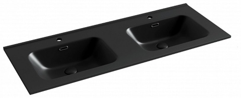 Раковина Ceramicanova CN7004MB врезная прямоугольная 121, санфарфор