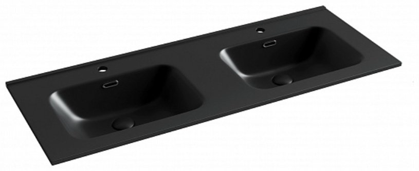 Раковина Ceramicanova CN7004MB врезная прямоугольная 121, санфарфор